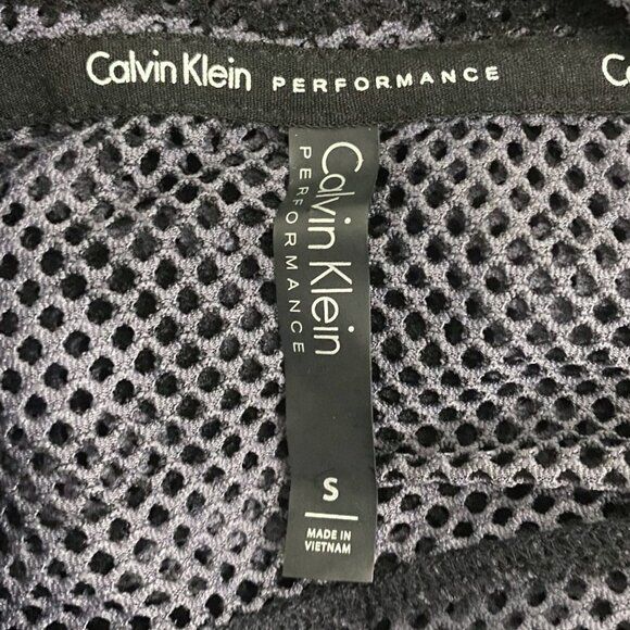 Calvin Klein Performance Camo Printed Mesh Vest Black/Gray Women's Size Small - Picture 7 of 11